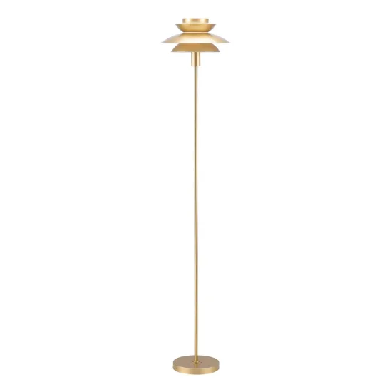 LÁMPARA DE PIE 1LUZ E27 DORADO Ø30CM ORNELLA 2