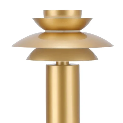 LÁMPARA DE MESA 1LUZ E27 DORADO Ø30CM ORNELLA
