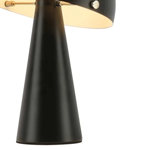 LÁMPARA DE MESA ACERO PINTADO NEGRO E27 CHANTERELLE