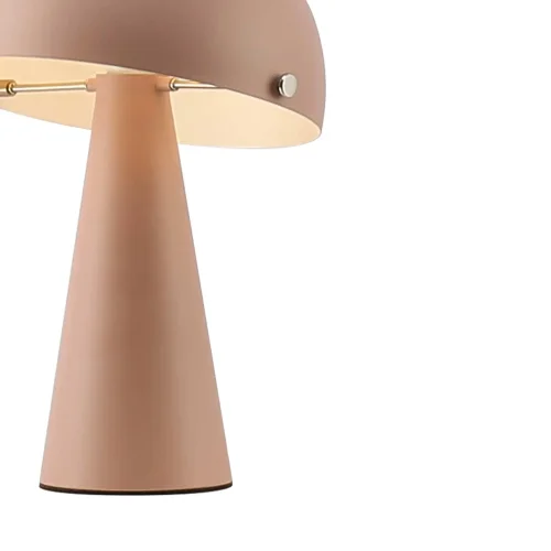 LÁMPARA DE MESA ACERO PINTADO ROSA MATE E27 CHANTERELLE