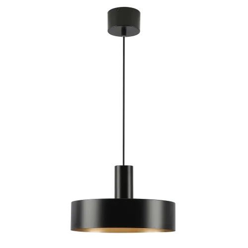 LÁMPARA DE TECHO E27 ACERO PINTADO NEGRO GEMMA