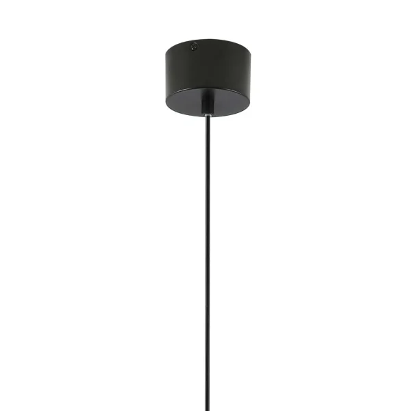 LÁMPARA DE TECHO E27 ACERO PINTADO NEGRO GEMMA