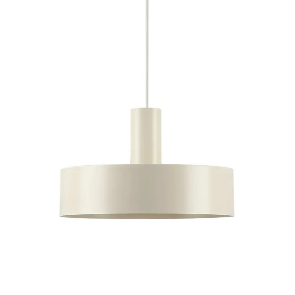 LÁMPARA DE TECHO E27 ACERO PINTADO BEIGE GEMMA