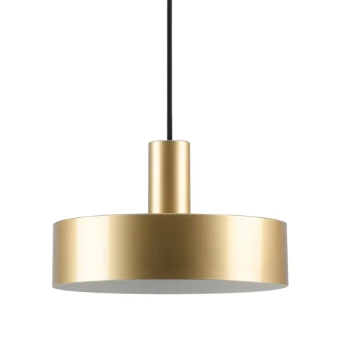 LÁMPARA DE TECHO E27 NEGRO Y DORADO GEMMA