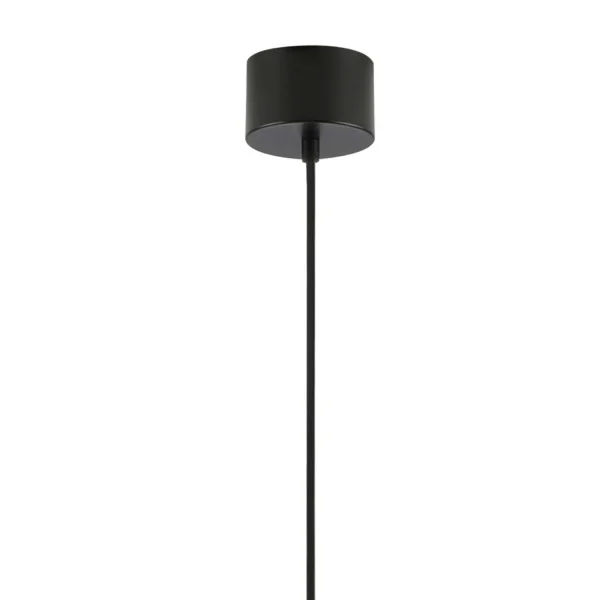 LÁMPARA DE TECHO E27 NEGRO Y DORADO GEMMA
