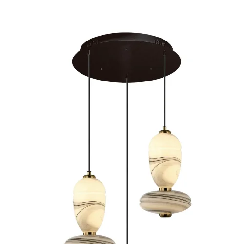 LÁMPARA DE TECHO LED 3 LUCES 30W CCT EFECTO MÁRMOL TOSCANA