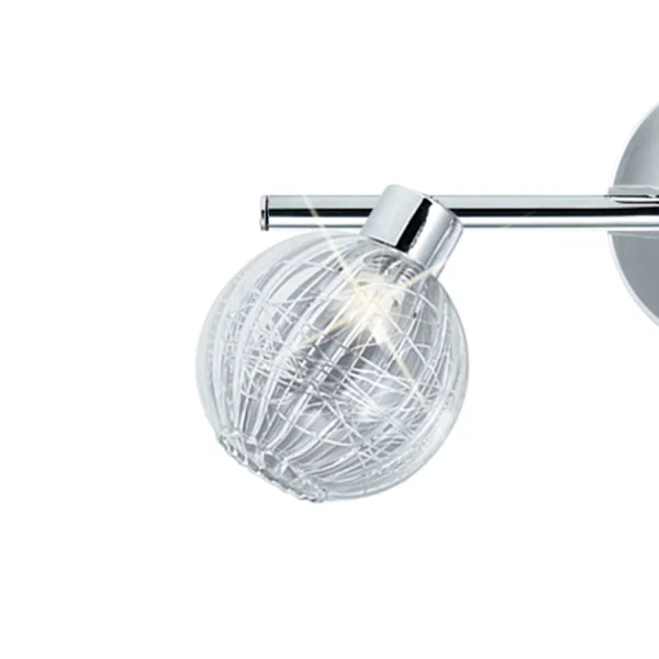 FOCO DE 2 LUCES QUINN CROMO FOCO DE 2 LUCES QUINN CROMO