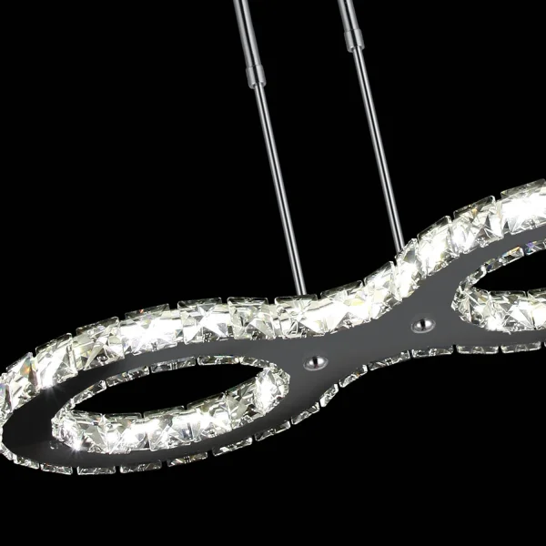 LÁMPARA DE TECHO LED ANNABEL CRISTAL 30W LÁMPARA DE TECHO LED ANNABEL CRISTAL 30W