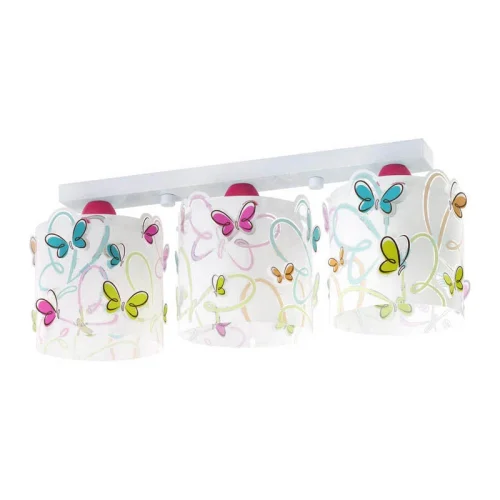 Plafón Infantil 3 Luces Butterfly - Lámparas e Iluminación | Lúzete