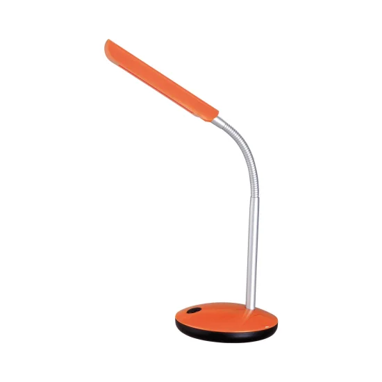 Flexo Led Glamour Naranja-Plata - - Lámparas e Iluminación | Lúzete