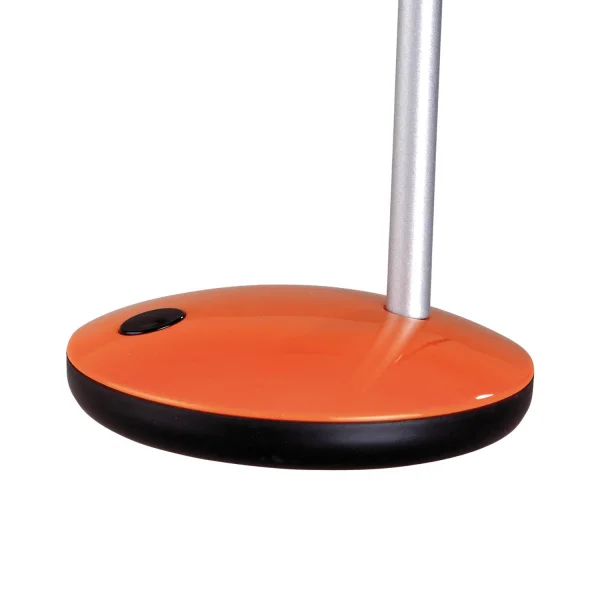 Flexo Led Glamour Naranja-Plata - - Lámparas e Iluminación | Lúzete