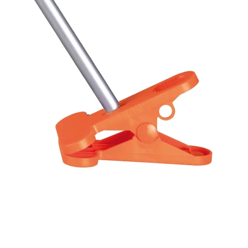 Flexo Pinza Led Cleo Naranja-Plata, Iluminación | Lúzete Flexo Pinza Led Cleo Naranja-Plata, Iluminación | Lúzete