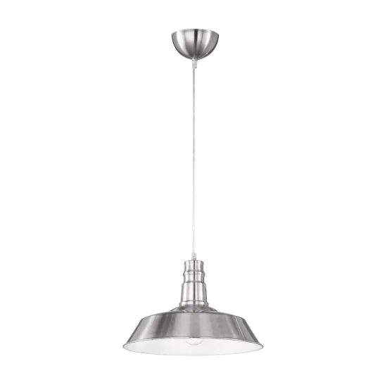 LÁMPARA DE TECHO TELMO NÍQUEL INDUSTRIAL 2