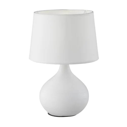 LÁMPARA DE MESA GUIDO CERÁMICA BLANCO