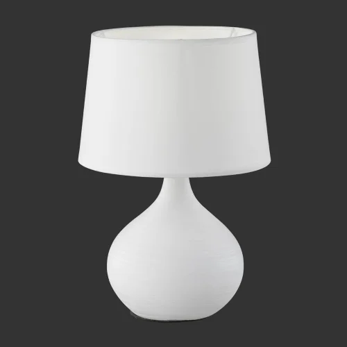 LÁMPARA DE MESA GUIDO CERÁMICA BLANCO