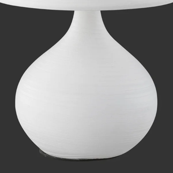 LÁMPARA DE MESA GUIDO CERÁMICA BLANCO