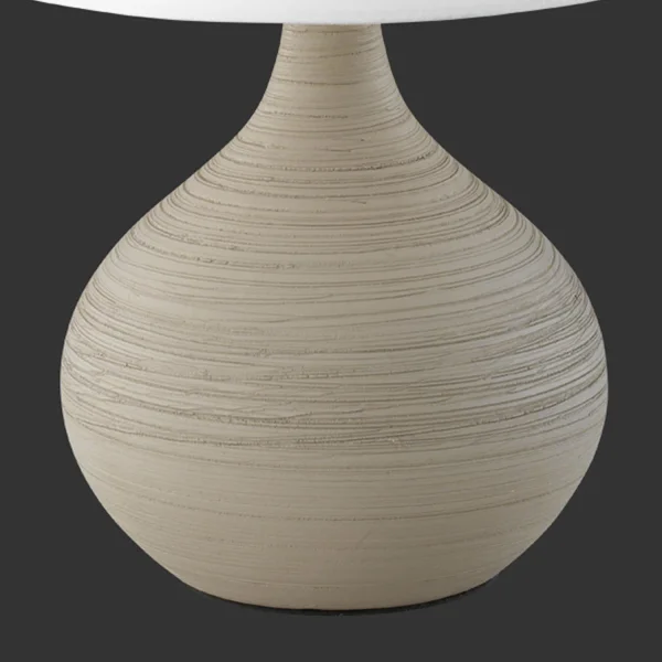 LÁMPARA DE MESA GUIDO CERÁMICA CAPUCCINO LÁMPARA DE MESA GUIDO CERÁMICA CAPUCCINO