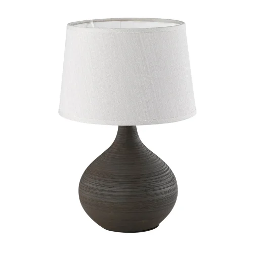 LÁMPARA DE MESA GUIDO CERÁMICA MARRÓN