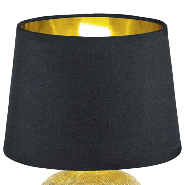 LÁMPARA DE MESA SPLENDOUR 18CM ORO