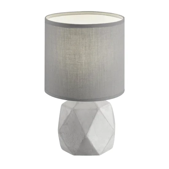 LÁMPARA DE MESA TAYLOR PANTALLA GRIS