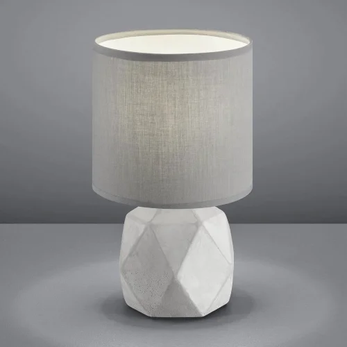 LÁMPARA DE MESA TAYLOR PANTALLA GRIS