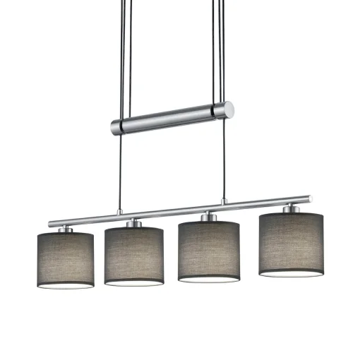 LÁMPARA DE TECHO 4 LUCES OLIVIA GRIS