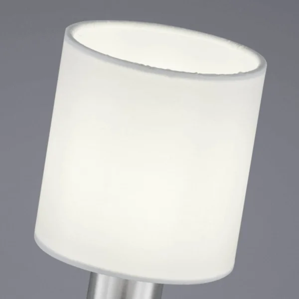 LÁMPARA DE MESA PICCOLO NÍQUEL BLANCO