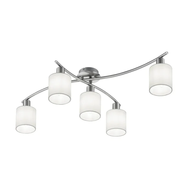 LÁMPARA DE TECHO 5 LUCES PICCOLO BLANCO
