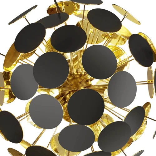 LÁMPARA COLGANTE KARIN NEGRO ORO LÁMPARA COLGANTE KARIN NEGRO ORO