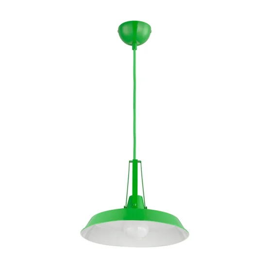 COLGANTE JOSIE VERDE ACERO 2