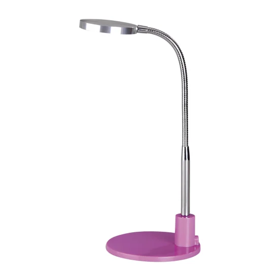 Flexo Led Oliver Lila-Cromo  - Lámparas e Iluminación | Lúzete