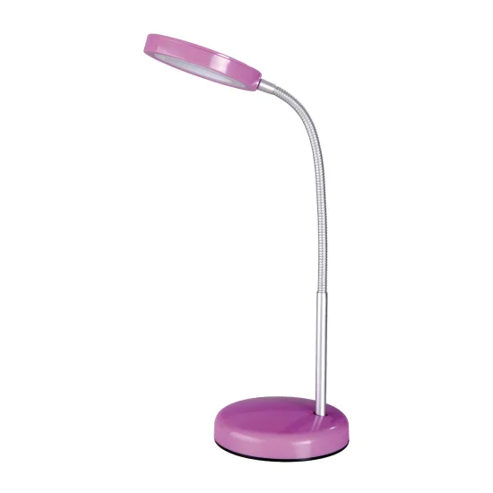 Flexo Led Lumina Lila-Plata  - Lámparas e Iluminación | Lúzete