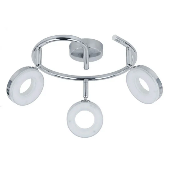 PLAFÓN DE TECHO LED GRETA 3 FOCOS