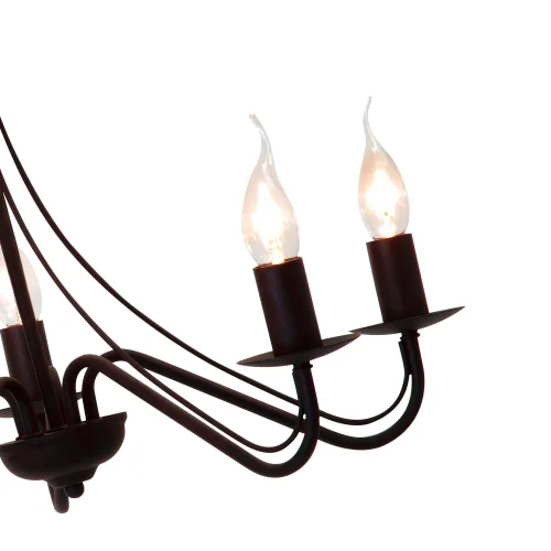 LÁMPARA DE TECHO 5 LUCES MIRANDA FORJA