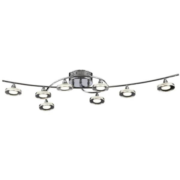 PLAFÓN LED 8 LUCES CAROL