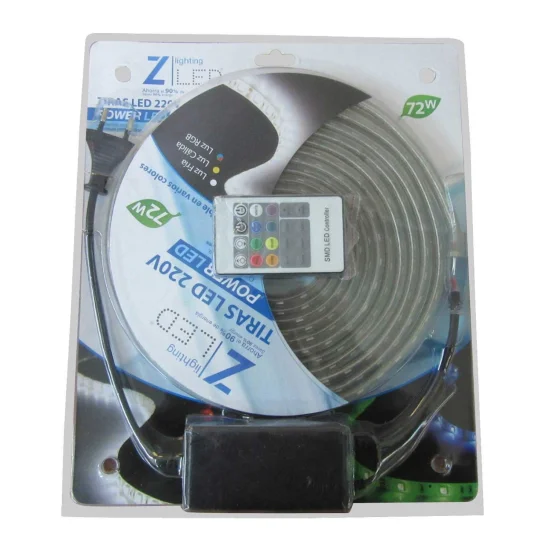 TIRA LEDS PACK 5 METROS RGB 230V