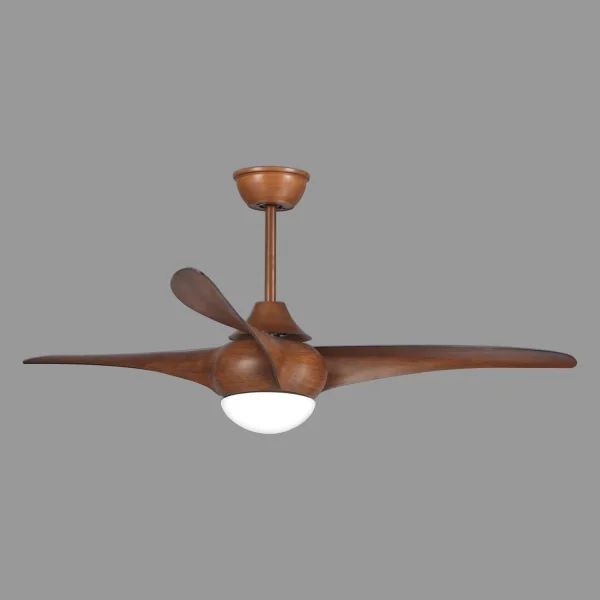 VENTILADOR DE TECHO LED PARRISH MARRÓN