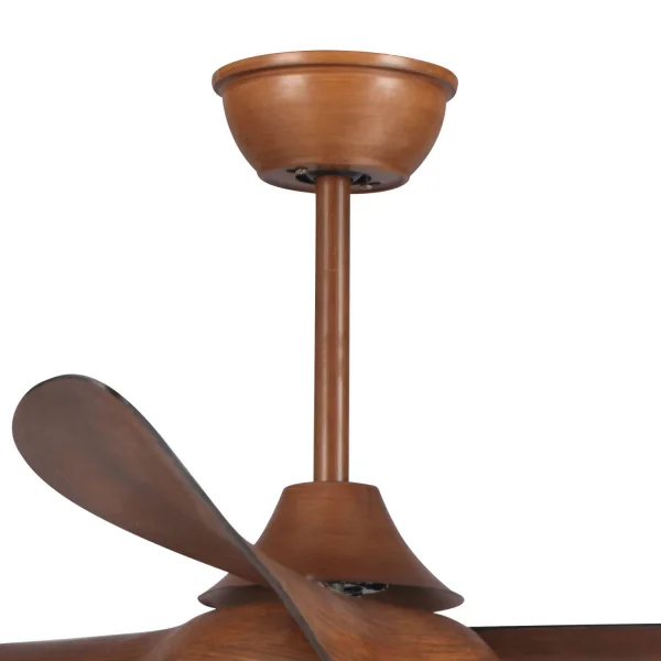 VENTILADOR DE TECHO LED PARRISH MARRÓN