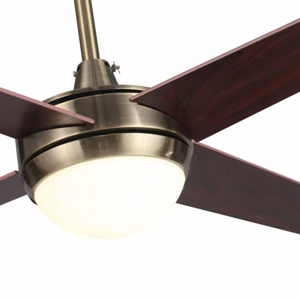 VENTILADOR DE TECHO LED LYNK CUERO