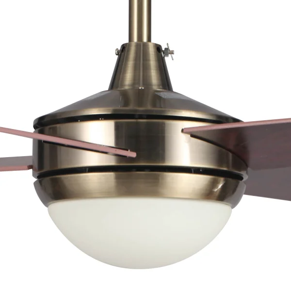 VENTILADOR DE TECHO LED LYNK CUERO