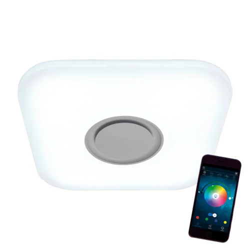 PLAFÓN LED 48W MUSICAL CUADRADO