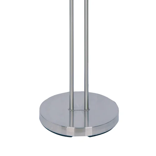 LÁMPARA DE PIE LED CAROUSEL 20W NÍQUEL SATINADO