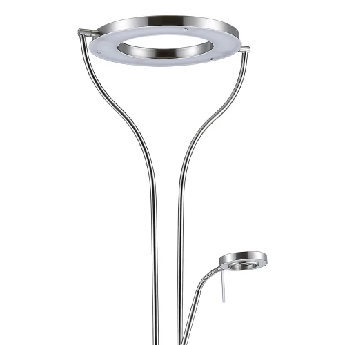 LÁMPARA DE PIE LED CAROUSEL 20W CROMO