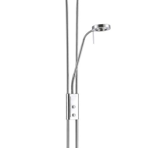 LÁMPARA DE PIE LED CAROUSEL 20W CROMO