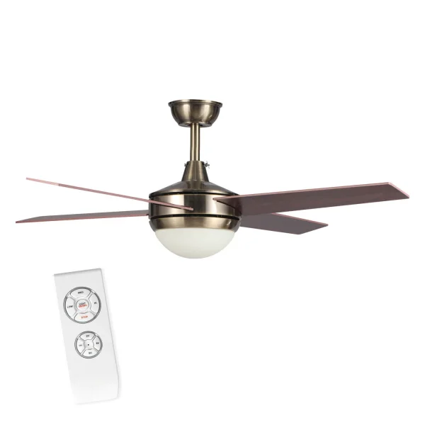 VENTILADOR DE TECHO LED LYNK CUERO