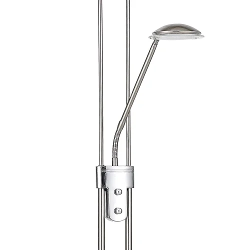 LÁMPARA DE PIE LED ARTEMIS 20W NÍQUEL SATINADO