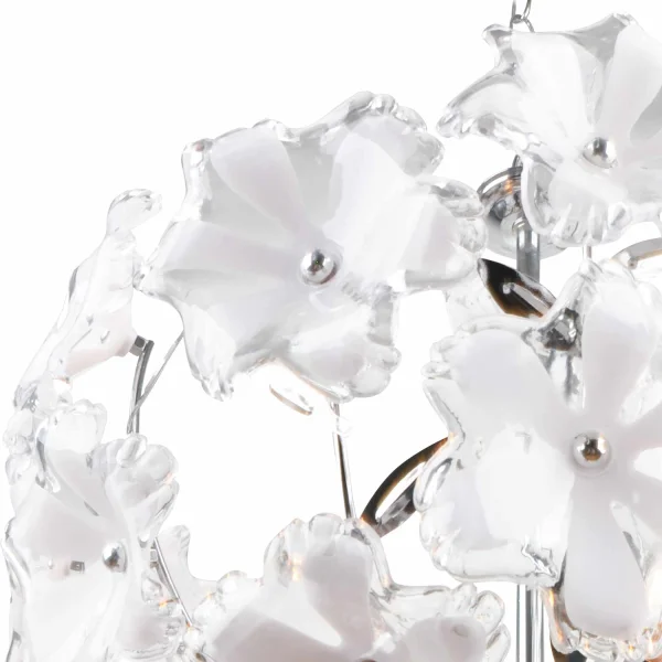 LÁMPARA DE TECHO ERIKA FLORES BLANCA LÁMPARA DE TECHO ERIKA FLORES BLANCA