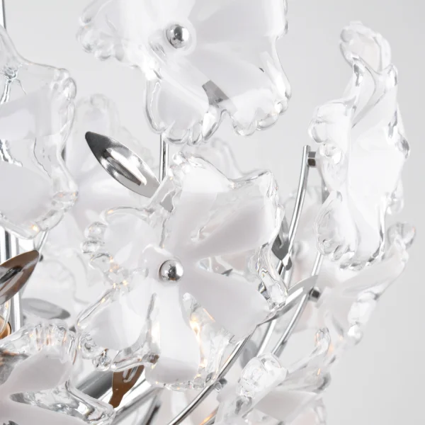 LÁMPARA DE TECHO ERIKA FLORES BLANCA LÁMPARA DE TECHO ERIKA FLORES BLANCA