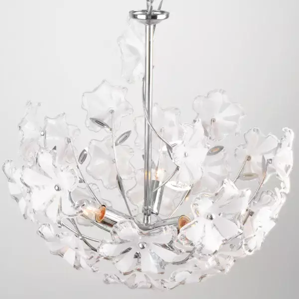 LÁMPARA DE TECHO ERIKA FLORES BLANCA LÁMPARA DE TECHO ERIKA FLORES BLANCA