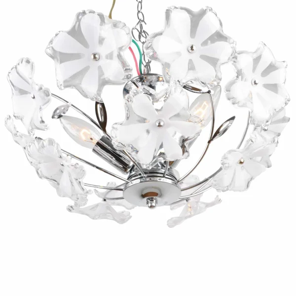 PLAFÓN ERIKA FLORES BLANCA